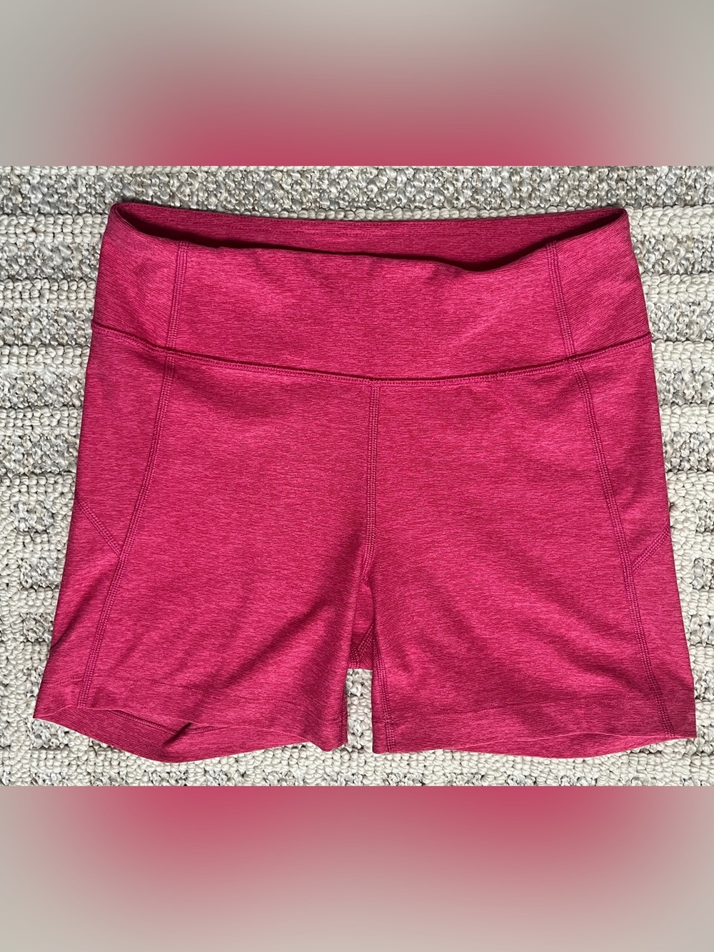Outdoor Voices bike shorts small pink